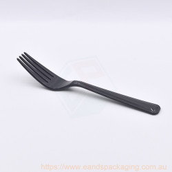 312-Polypropylene Dinner Forks(BLACK)